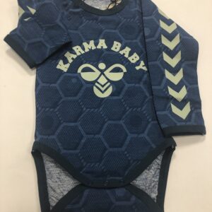 hummel bodystocking blå karma baby