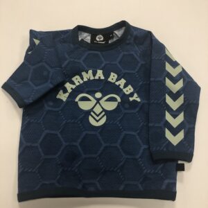 hummel t-shirt blå karma baby